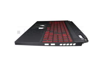 Keyboard incl. topcase DE (german) black/black with backlight original suitable for Acer Nitro 5 (AN515-46)