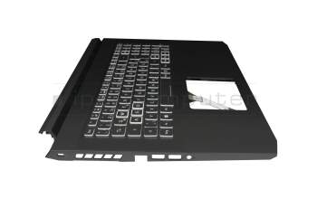 Keyboard incl. topcase DE (german) black/black with backlight original suitable for Acer Nitro 5 (AN517-54)