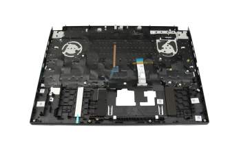 Keyboard incl. topcase DE (german) black/black with backlight original suitable for Acer Nitro V 16 (ANV16-41)