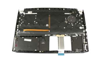Keyboard incl. topcase DE (german) black/black with backlight original suitable for Acer Predator Helios 300 (PH315-52)
