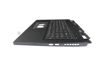 Keyboard incl. topcase DE (german) black/black with backlight original suitable for Acer Predator Helios 300 (PH317-56)