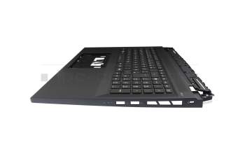 Keyboard incl. topcase DE (german) black/black with backlight original suitable for Acer Predator Helios Neo 18 (PHN18-71)