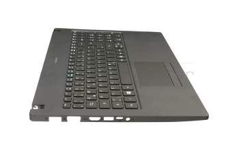 Keyboard incl. topcase DE (german) black/black with backlight original suitable for Acer TravelMate P2 (P2510-M-734Q)