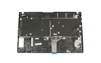 Keyboard incl. topcase DE (german) black/black with backlight original suitable for Acer TravelMate P4 (P459-G2-M)