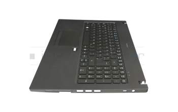 Keyboard incl. topcase DE (german) black/black with backlight original suitable for Acer TravelMate P4 (P459-MG)