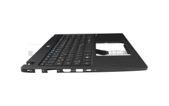 Keyboard incl. topcase DE (german) black/black with backlight original suitable for Acer TravelMate X314 (TMX314-51-M)