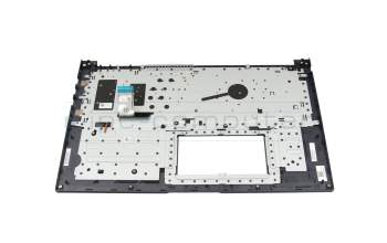 Keyboard incl. topcase DE (german) black/black with backlight original suitable for Asus F1704VA