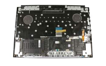 Keyboard incl. topcase DE (german) black/black with backlight original suitable for Asus ROG Strix SCAR II GL504GW