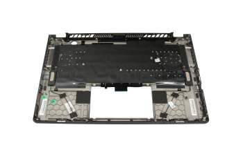 Keyboard incl. topcase DE (german) black/black with backlight original suitable for Asus ROG Zephyrus M16 GU603ZW