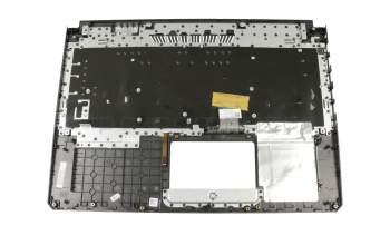 Keyboard incl. topcase DE (german) black/black with backlight original suitable for Asus TUF FX505GM