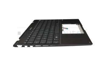 Keyboard incl. topcase DE (german) black/black with backlight original suitable for Asus UN5401QA