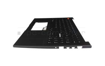 Keyboard incl. topcase DE (german) black/black with backlight original suitable for Asus VivoBook S 15 K3502ZA