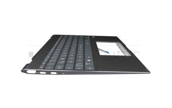 Keyboard incl. topcase DE (german) black/black with backlight original suitable for Asus ZenBook Flip 13 UX363EA