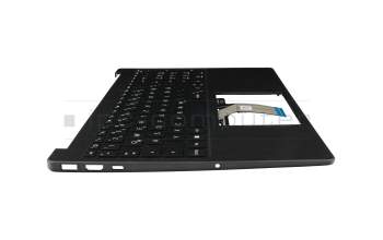Keyboard incl. topcase DE (german) black/black with backlight original suitable for HP 15-fd1000