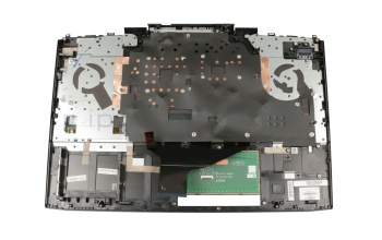 Keyboard incl. topcase DE (german) black/black with backlight original suitable for HP Omen 15-dc1000