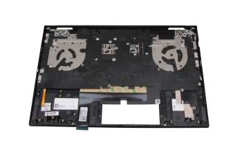 Keyboard incl. topcase DE (german) black/black with backlight original suitable for HP Omen 15-ek0000