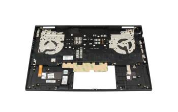 Keyboard incl. topcase DE (german) black/black with backlight original suitable for HP Omen 16-c0000