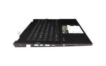 Keyboard incl. topcase DE (german) black/black with backlight original suitable for HP Omen 16-c0000