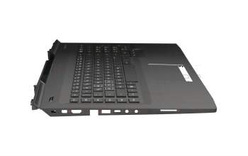 Keyboard incl. topcase DE (german) black/black with backlight original suitable for HP Omen 17-an100