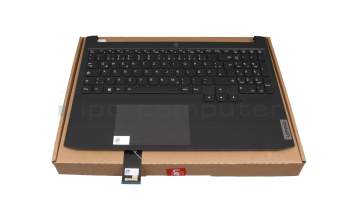Keyboard incl. topcase DE (german) black/black with backlight original suitable for Lenovo IdeaPad Gaming 3-15ACH6 (82K2/82MJ)
