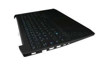 Keyboard incl. topcase DE (german) black/black with backlight original suitable for Lenovo IdeaPad Gaming 3-15ARH05 (82EY)