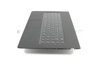 Keyboard incl. topcase DE (german) black/black with backlight original suitable for Lenovo Yoga 3 Pro-1370 (80HE)