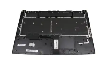 Keyboard incl. topcase DE (german) black/black with backlight original suitable for MSI GL75 Leopard 10SFR/10SDK/10SDR (MS-17E7)