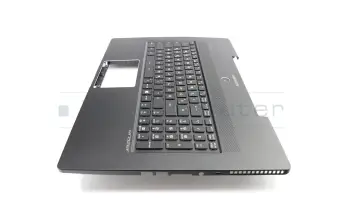Keyboard incl. topcase DE (german) black/black with backlight original suitable for MSI GS72 Stealth Pro 6QE (MS-1775)