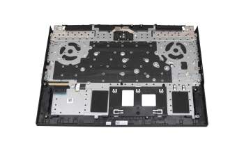 Keyboard incl. topcase DE (german) black/black with backlight original suitable for Medion Erazer Major X10 (N68630)