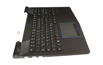 Keyboard incl. topcase DE (german) black/black with backlight original suitable for Medion Erazer X6603