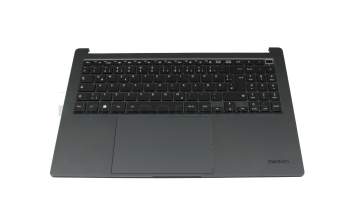Keyboard incl. topcase DE (german) black/black with backlight original suitable for Medion S10 X31M (S16431)