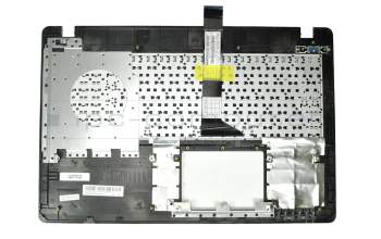 Keyboard incl. topcase DE (german) black/blue original suitable for Asus F550LNV