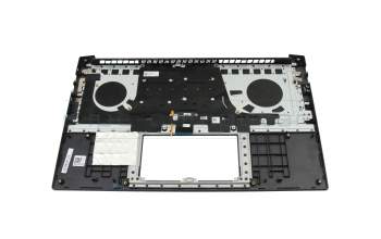 Keyboard incl. topcase DE (german) black/blue with backlight original suitable for Asus VivoBook Pro 15 K3500PA
