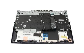 Keyboard incl. topcase DE (german) black/blue with backlight original suitable for Lenovo Legion 5-15ACH6A (82NW)