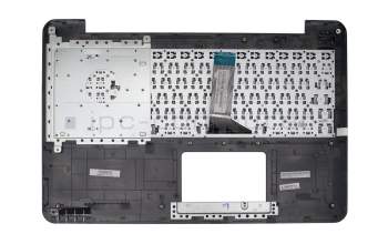 Keyboard incl. topcase DE (german) black/gold original suitable for Asus F555LF