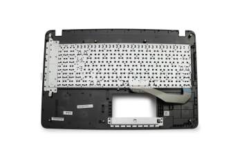 Keyboard incl. topcase DE (german) black/grey including ODD bracket original suitable for Asus VivoBook D540MB