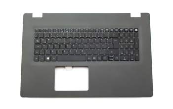 Keyboard incl. topcase DE (german) black/grey original suitable for Acer Aspire E5-772
