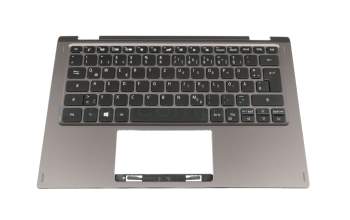 Keyboard incl. topcase DE (german) black/grey original suitable for Acer Spin 1 (SP111-32N)