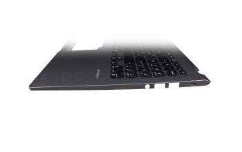 Keyboard incl. topcase DE (german) black/grey original suitable for Asus Business P1511CJA