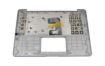 Keyboard incl. topcase DE (german) black/grey original suitable for Asus R420MA