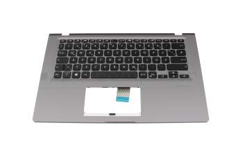Keyboard incl. topcase DE (german) black/grey original suitable for Asus VivoBook 14 F415EA