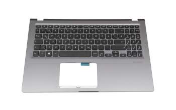 Keyboard incl. topcase DE (german) black/grey original suitable for Asus VivoBook 15 R565EA