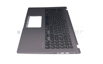 Keyboard incl. topcase DE (german) black/grey original suitable for Asus VivoBook 15 X509UA
