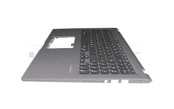 Keyboard incl. topcase DE (german) black/grey original suitable for Asus VivoBook 15 X515EA