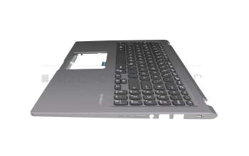 Keyboard incl. topcase DE (german) black/grey original suitable for Asus Vivobook M515UA
