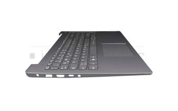 Keyboard incl. topcase DE (german) black/grey original suitable for Lenovo IdeaPad 3-15ITL6 (82H8)