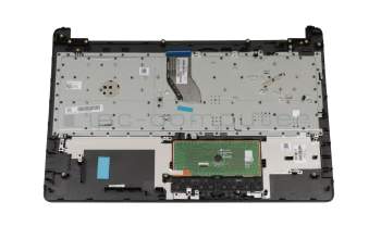 Keyboard incl. topcase DE (german) black/grey suitable for HP 255 G6