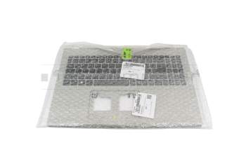 Keyboard incl. topcase DE (german) black/grey with backlight original suitable for Acer Aspire Vero 15 (AV15-52)