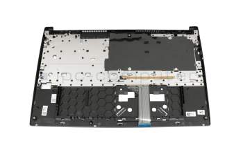 Keyboard incl. topcase DE (german) black/grey with backlight original suitable for Acer Chromebook 715 (CB715-1WT)
