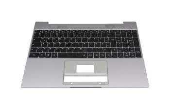 Keyboard incl. topcase DE (german) black/grey with backlight original suitable for Medion Akoya E15303 (NS15AR)